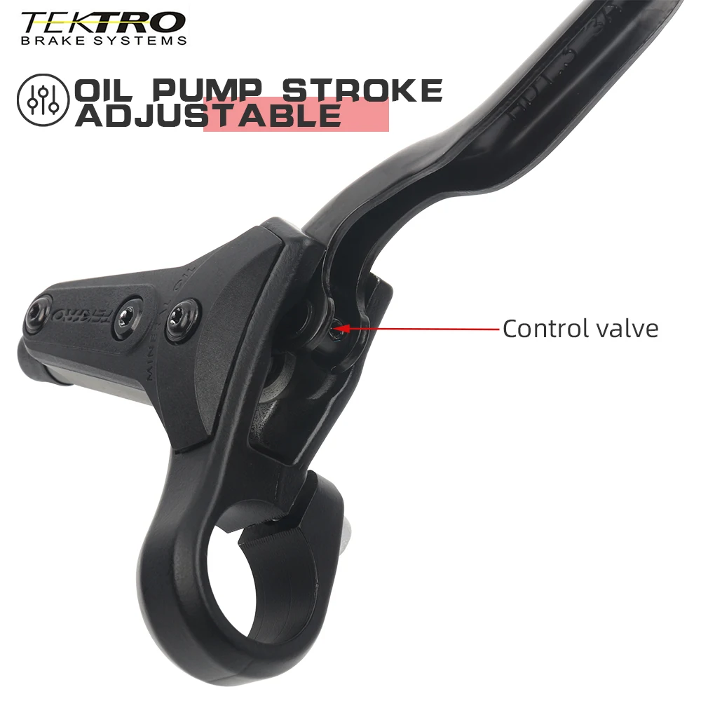 TEKTRO HD-M275 Mountain Bike Hydraulic Disc Brake Internal Routing Cable 1900mm MTB Disc Brakes 160/180/203mm Rotor