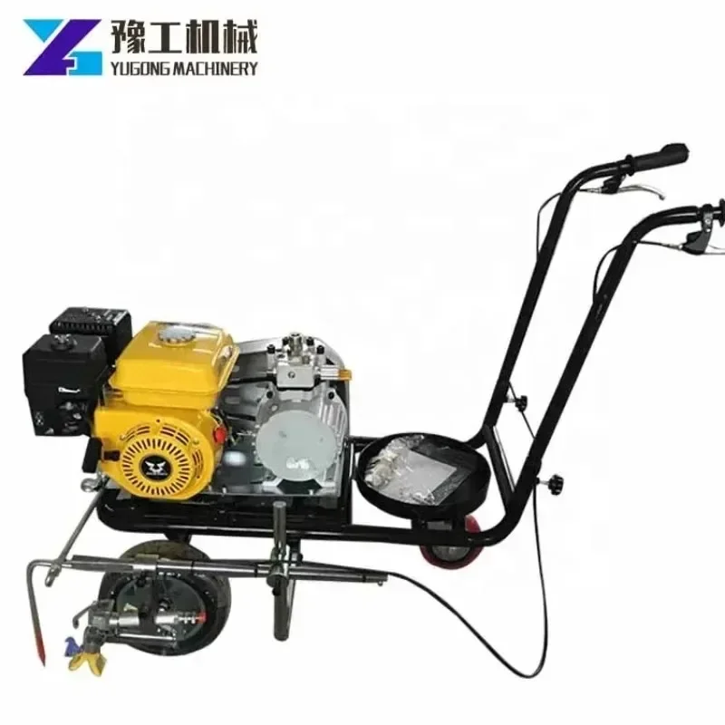 Cold Plastic Road Marking Paint Machine for Sale Factory Supply High Quality Field Line Marker