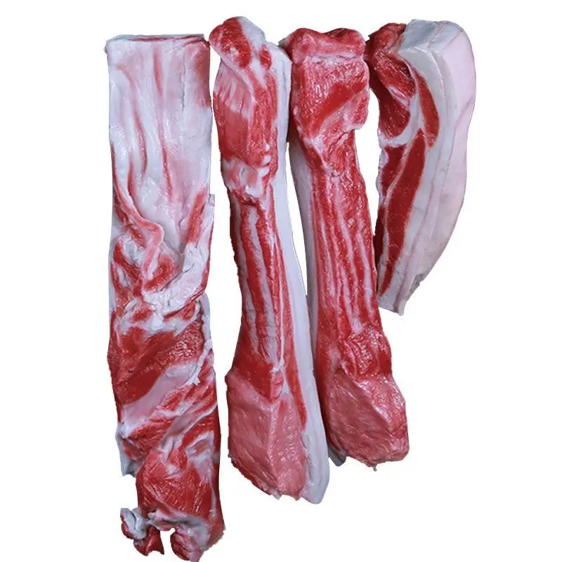 

Simulated pork model, raw meat props