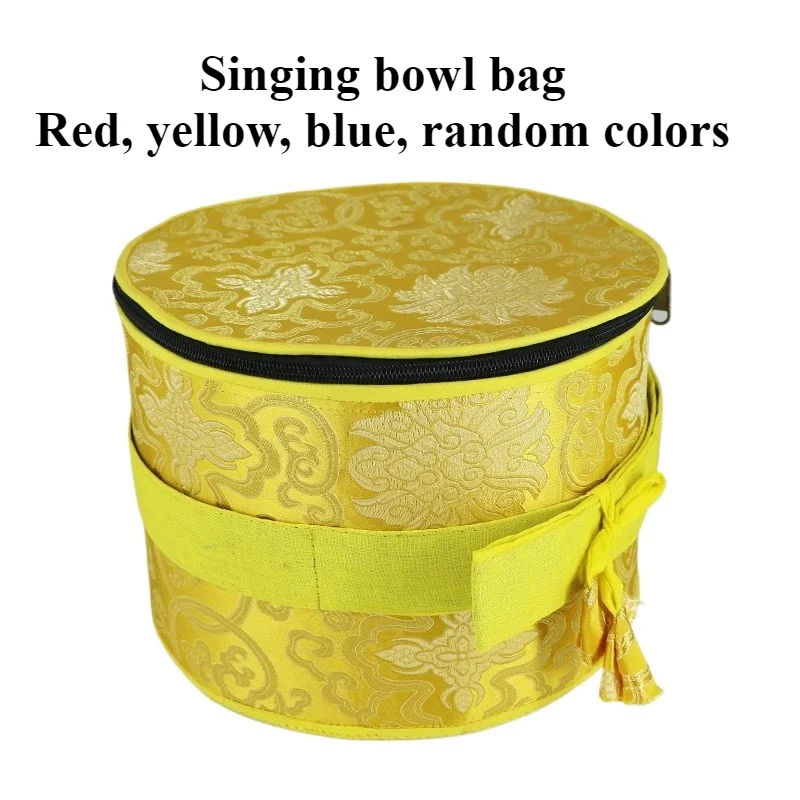 Nepal Manual Sound Bowl Bag Buddha Tibetan Bowls Storage Box Durable Song Bowl Gift Packaging Boxes Soft Home Organization