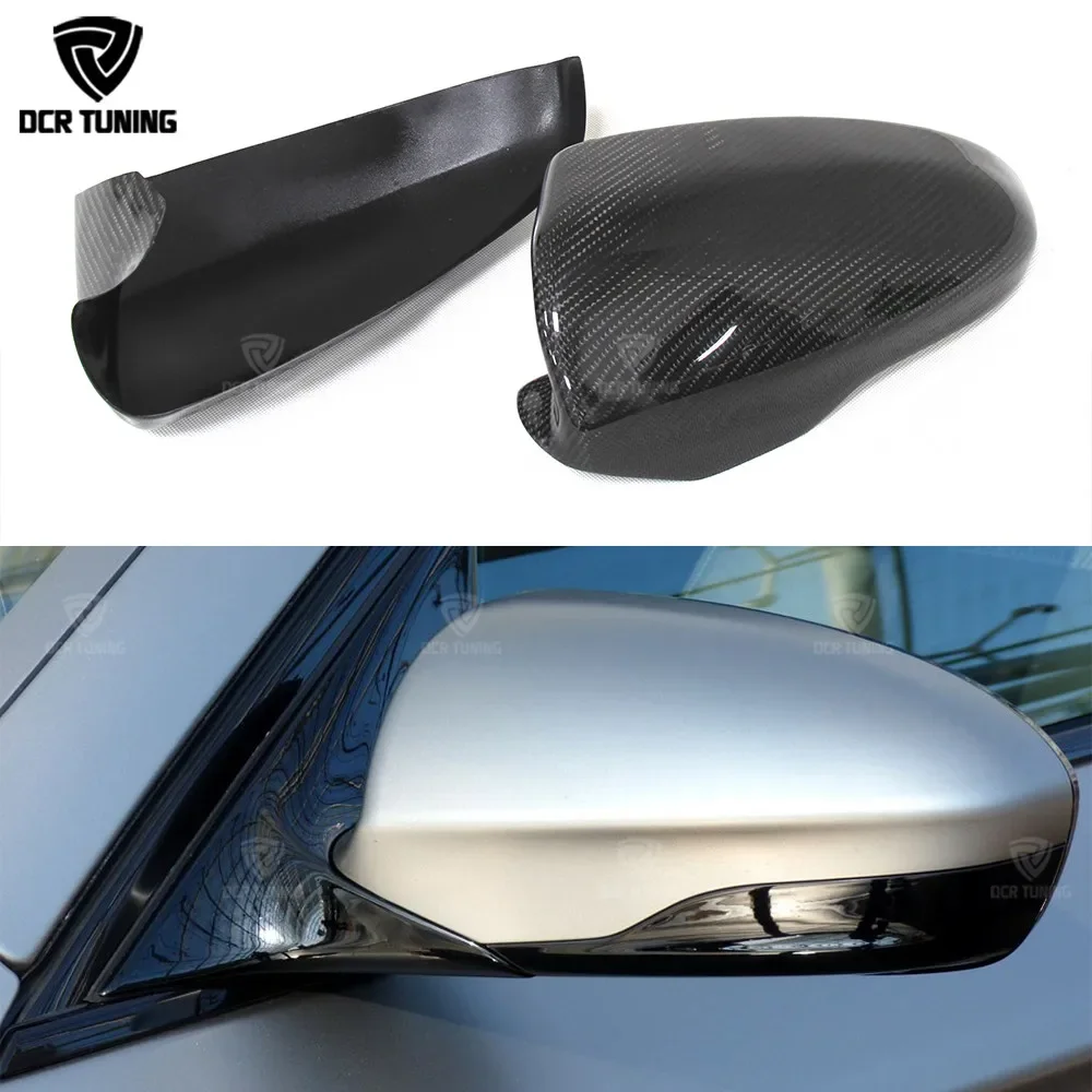 For B-MW M Series F06 F12 F13 M6 2012 2013 2014 2015 2016 - on Add On Style & Replacement Style Carbon Fiber Mirror Cover