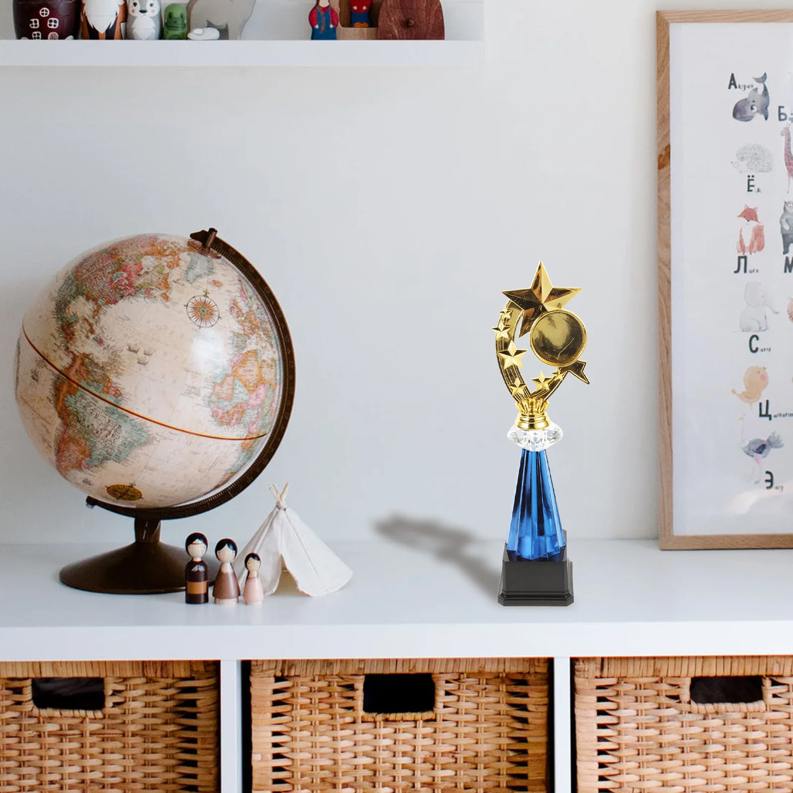 

Trophies Plastic Trophy Award Cup for School Small Decorate Party Competition Child