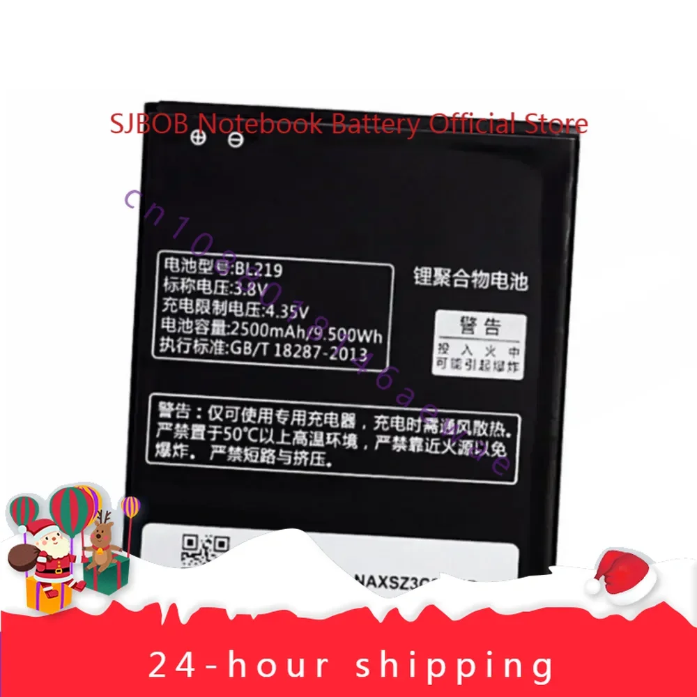 BL219  battery 2500mah  for Lenovo  A880 S856 S810t A850+ A889 A890e A916 Cellphone batteries