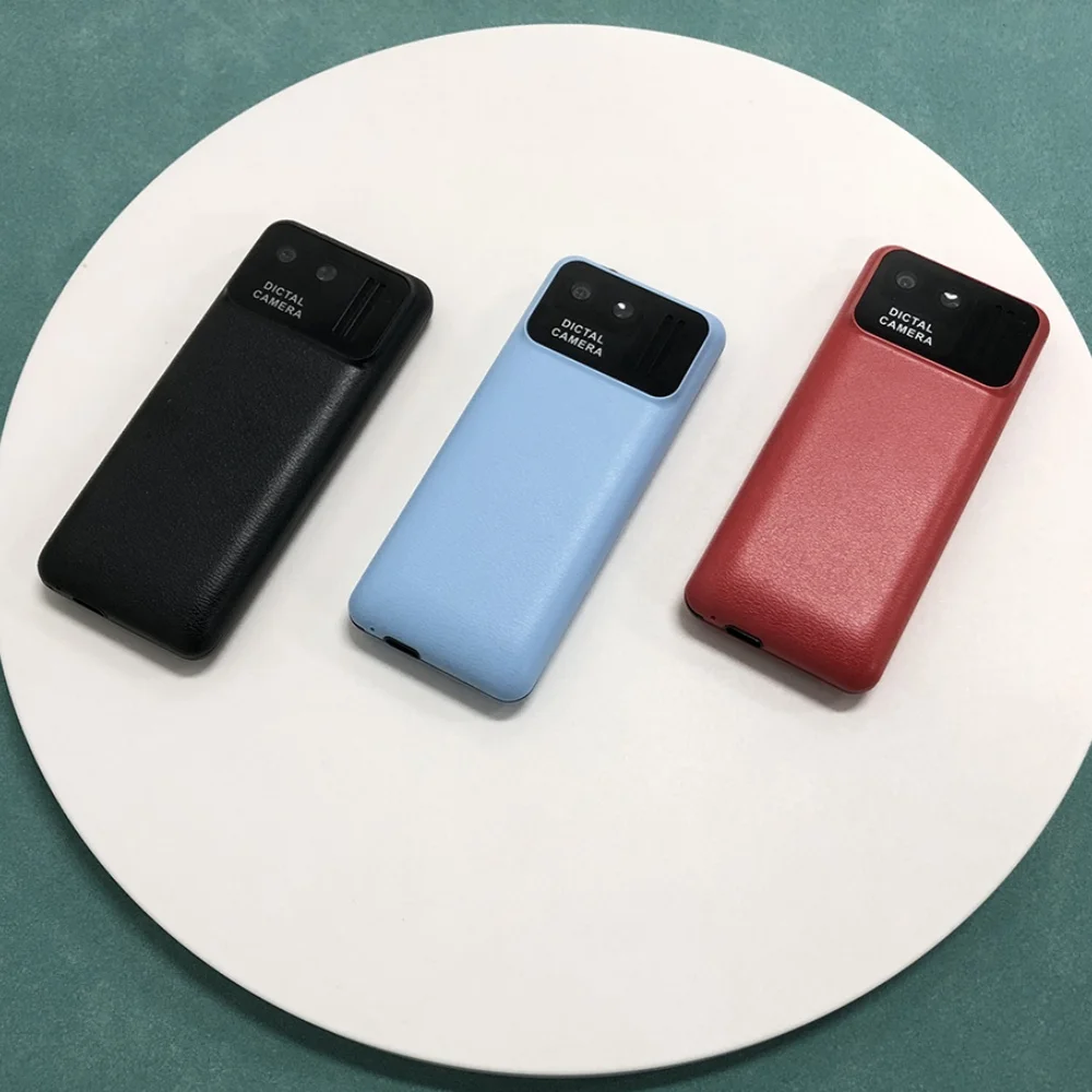 I79 (H6) 4G Idosos Mini Celular 2.4 Polegadas Tela TFT 32MB RAM Tocha Dual SIM Teclado Inglês Telefone Móvel