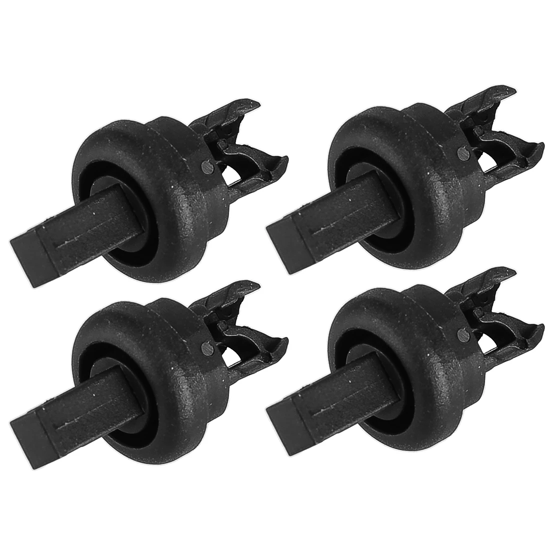 7705099001 10Pcs Parcel Shelf String Cord Clips Fit For Renault Clio Megane Scenic Laguna Modus Nissan Qashqai J11 Black Plastic
