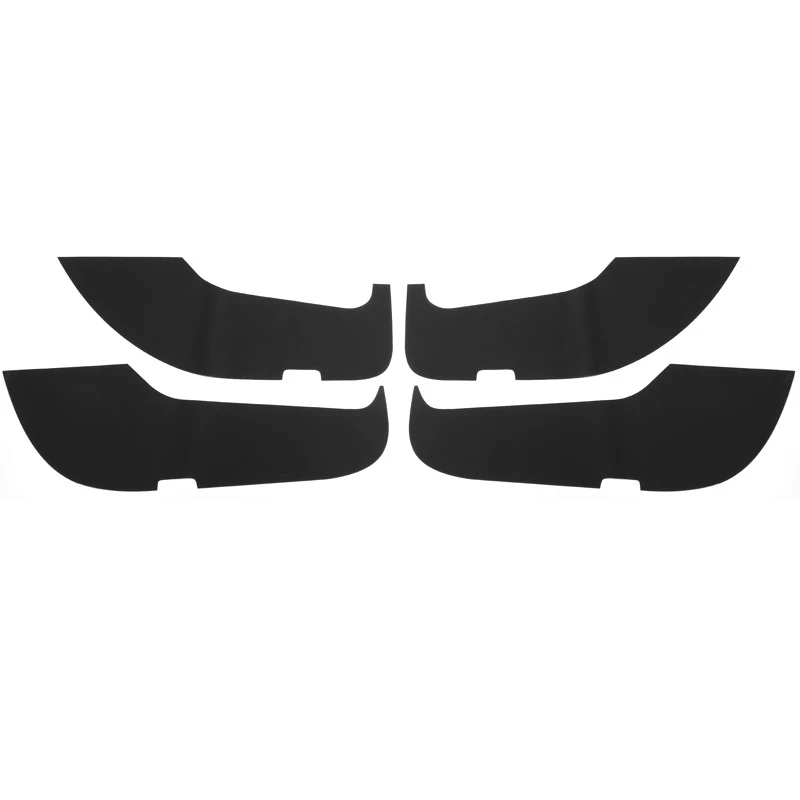 For Mercedes Benz A/C/ E-Class E300L Car Door Kick Mat GLC Car Seat Anti-Kick Mats GLB Car Door Sill Strips Protective Sticker