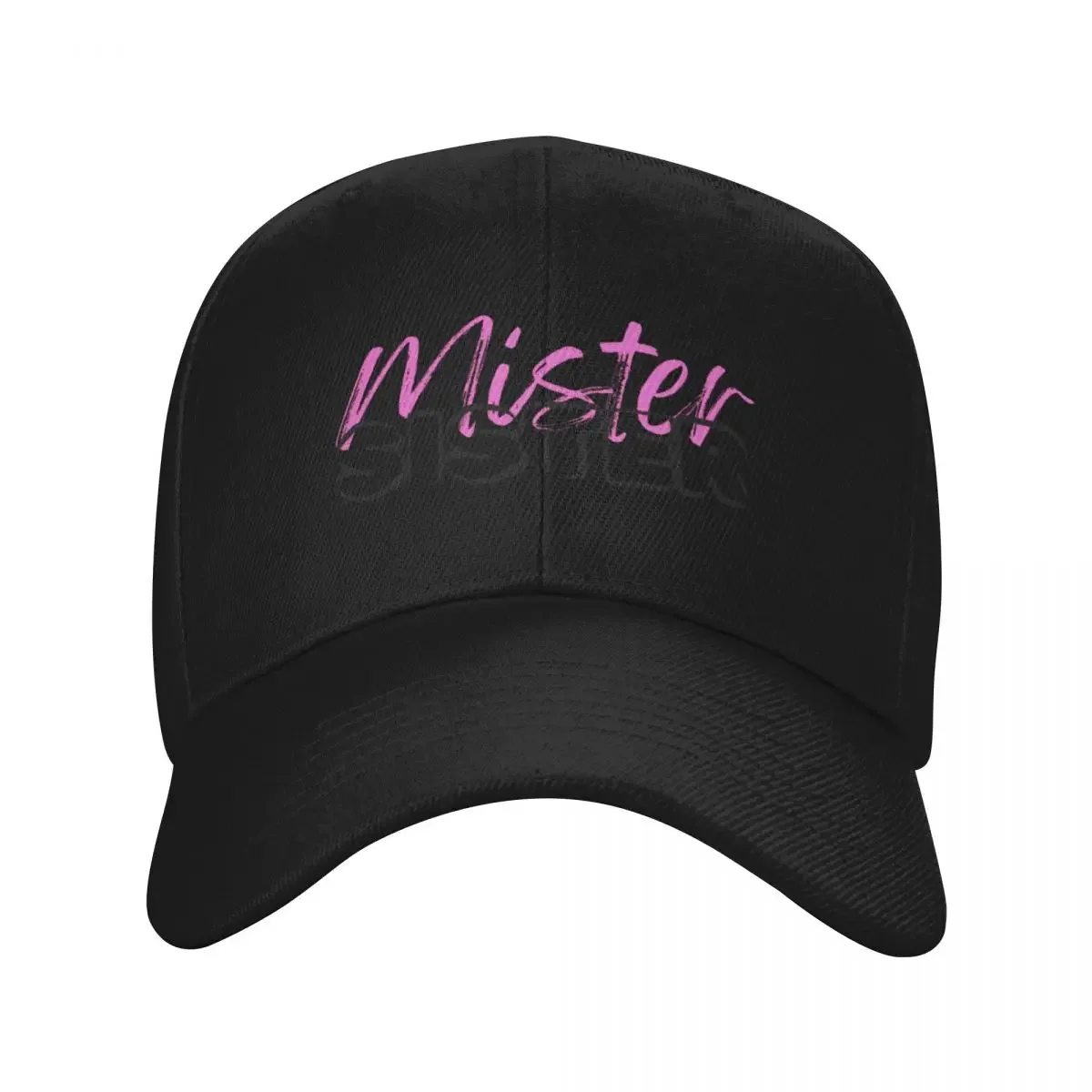 

Mister Sister Logo Baseball Cap fishing hat Snapback Cap Dropshipping Girl'S Hats Men's