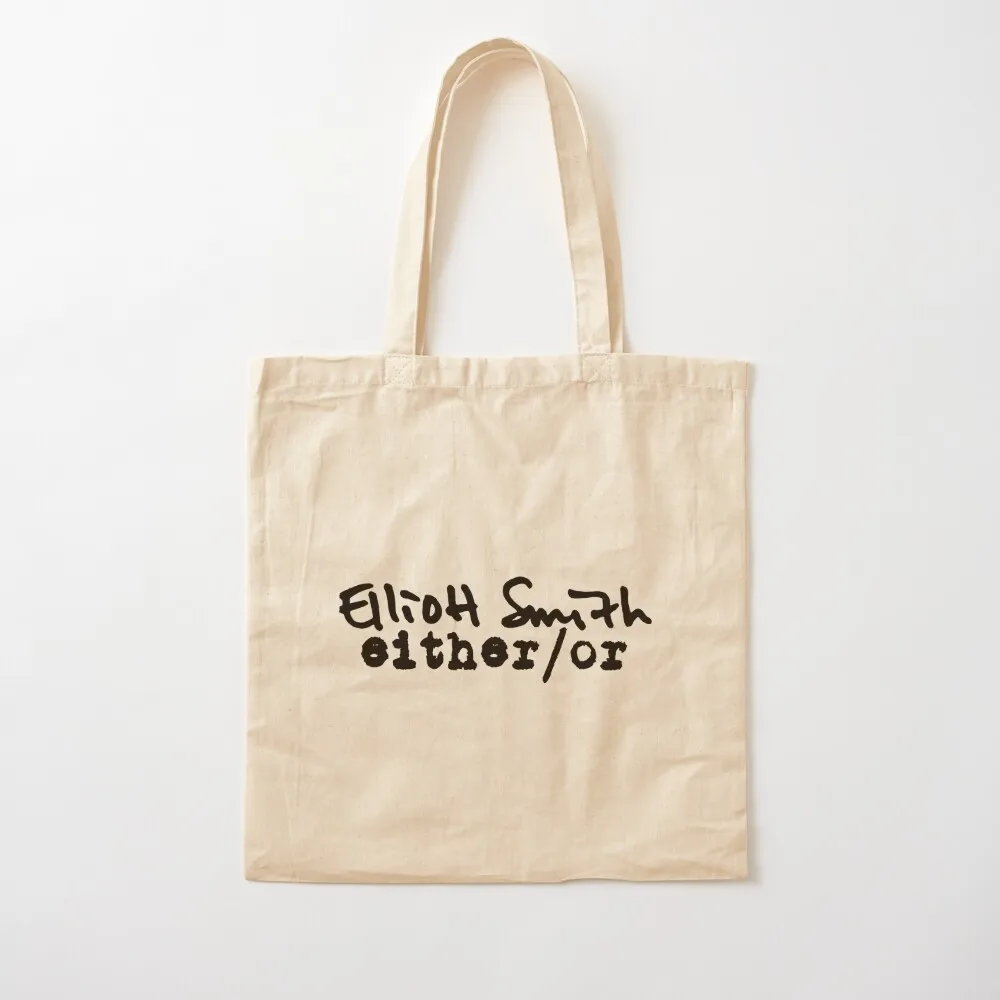 

either/Or Tote Bag tote bags aesthetic personalized Women's canvas bags Canvas