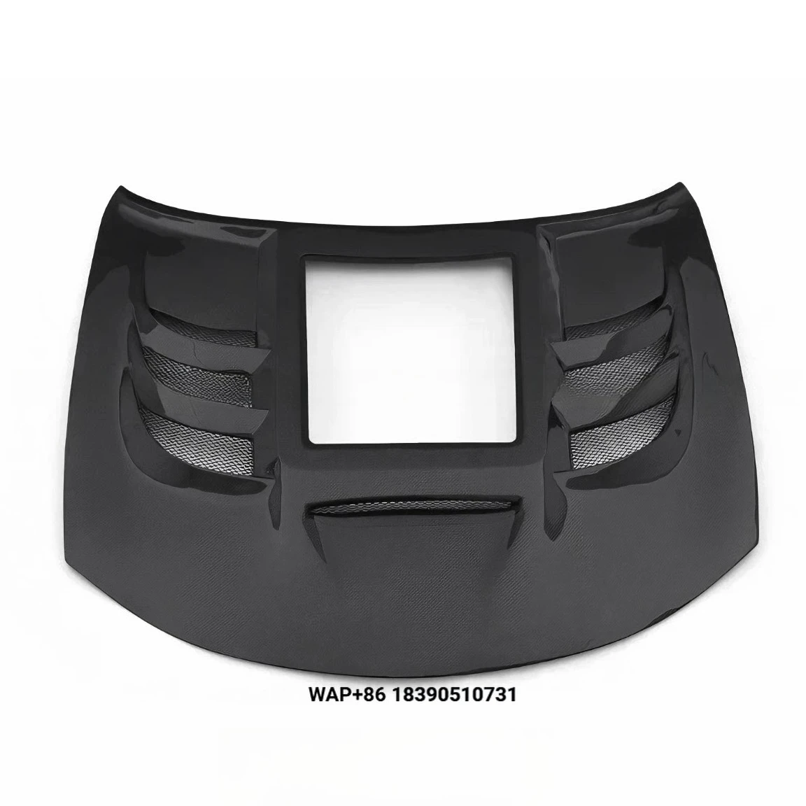 CMST Ver.3 Style Carbon Fiber Hood Bonnet With Glass for Dodge Charger GT R/T Daytona Scat Pack Hellcat 2015-2023