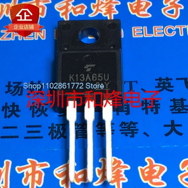 (10PCS/LOT) K13A65U TK13A65U  TO-220F 650V 13A