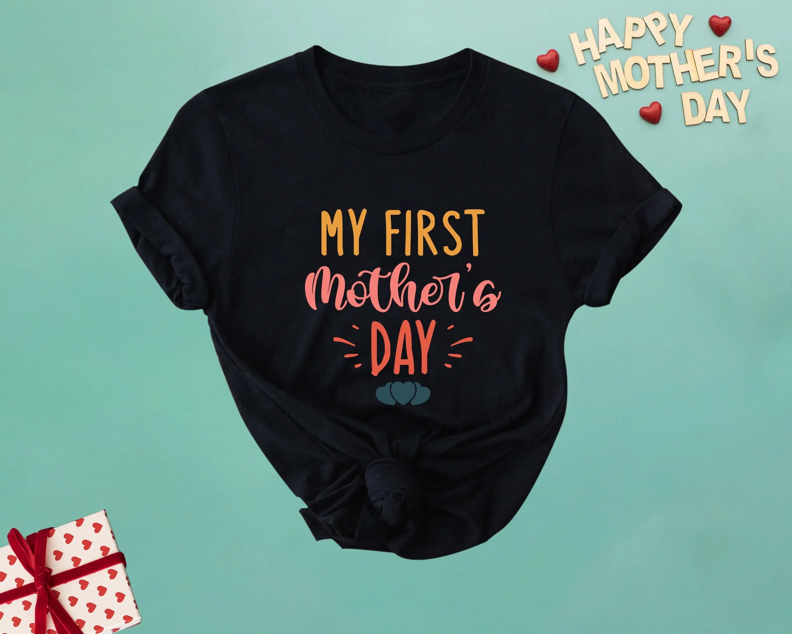 My First Mother'S Day T Shirt Pregnant Mother For