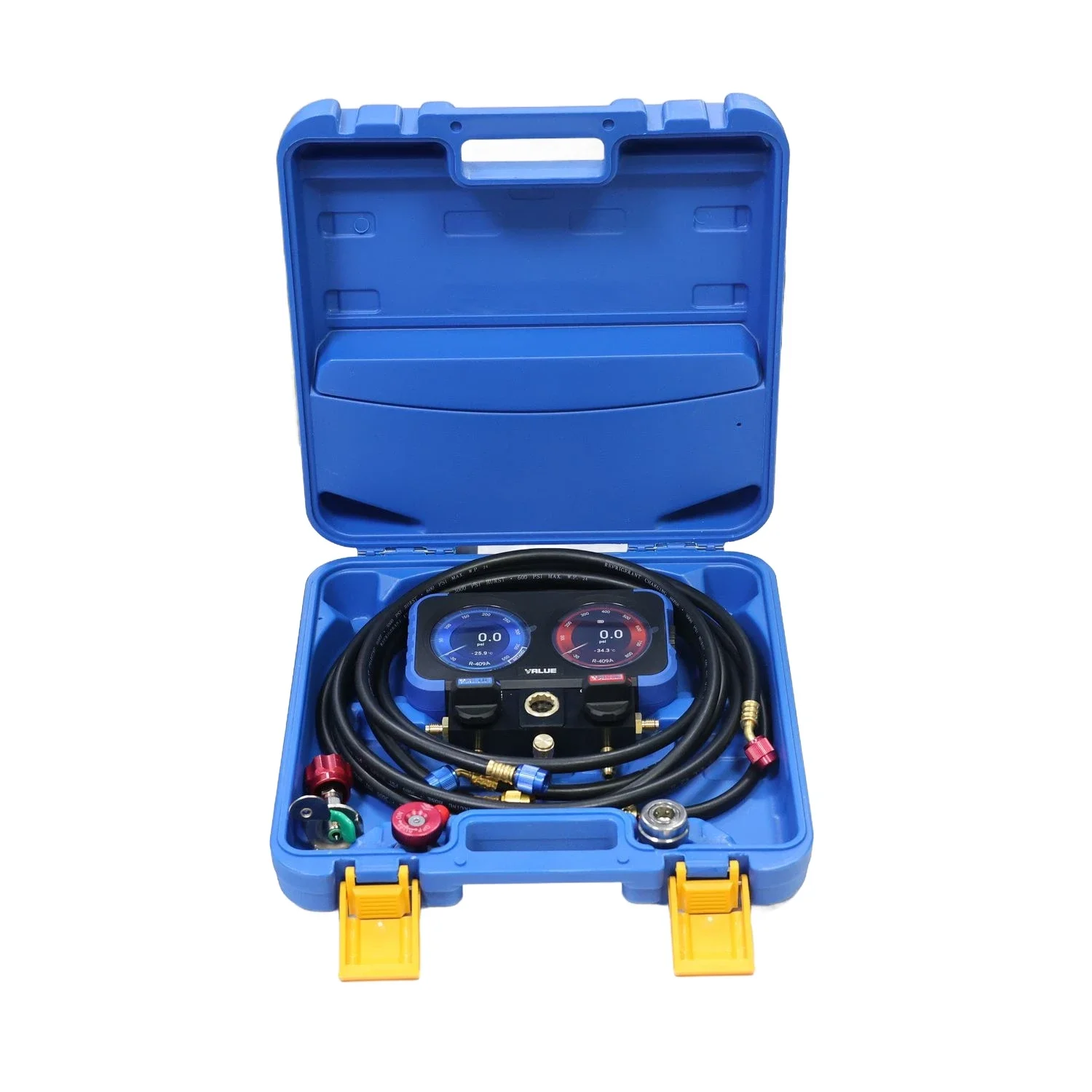 Gold SellerVRM2-X Digital Refrigerant Manifold Gauge with 72 Refrigerant Types and LCD Display for HVAC Technicians