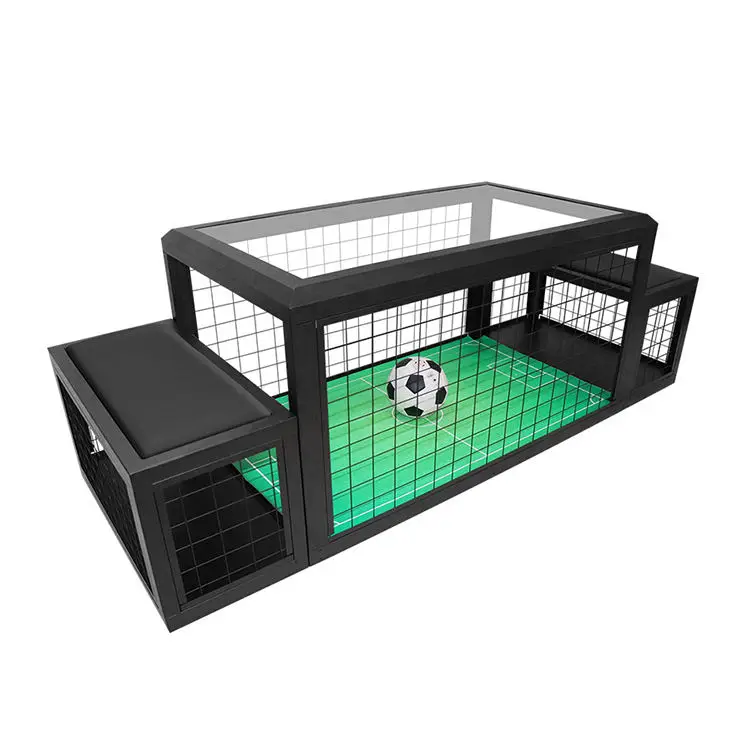 LIFUN Innovative Coin Operated Table Football Game For Two People Soccer Subgame Indoor Outdoor Sport Machine For Kids Adults