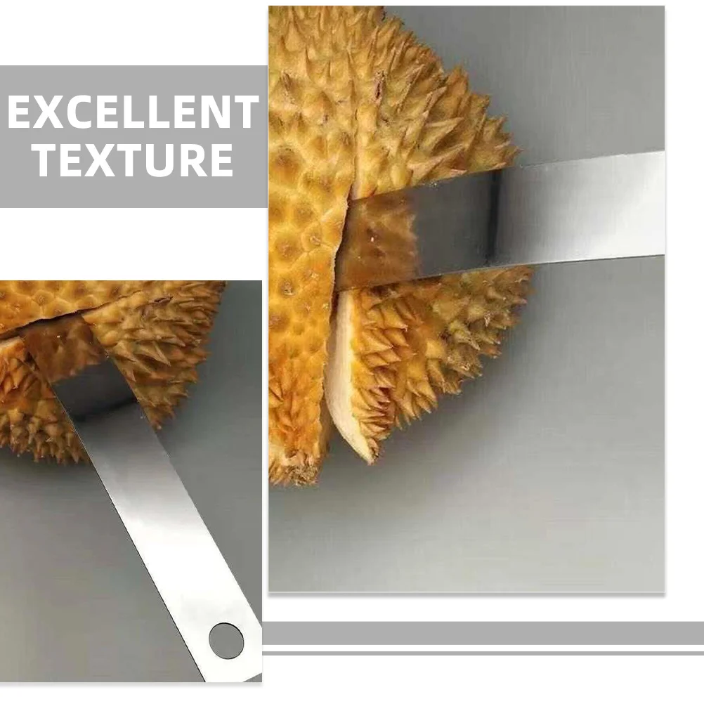 

Durian Opener Stainless Steel Manual Fruit Shell Opener Kitchen Tool Portable Durian Divider Compact Design Easy to Use