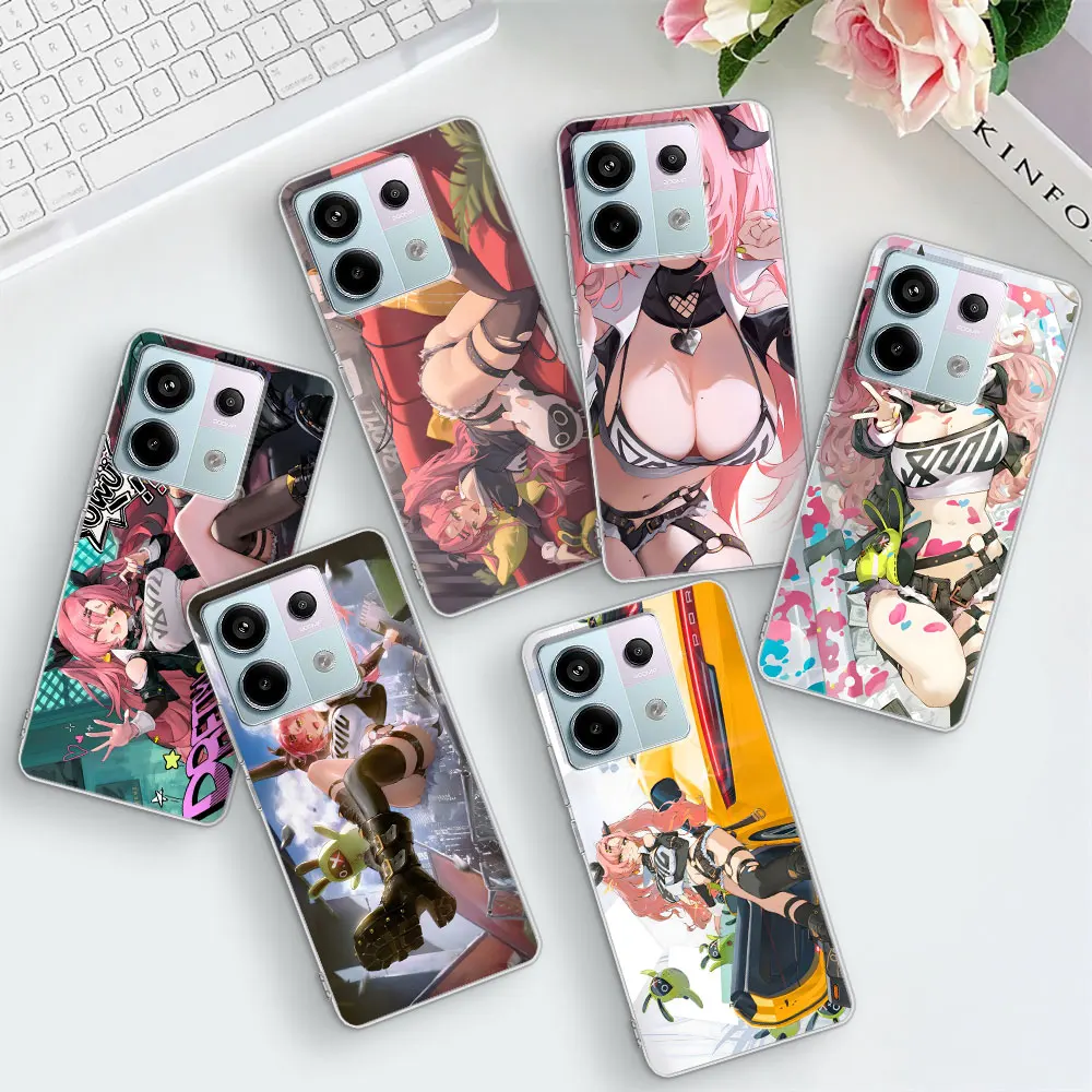 Nicole Demara Zenless Zone Zero ZZZ Case for Xiaomi Redmi 9 10A 12 12C 7 10C 6 8A 9A 9i 9T S2 Y2 10 10X 9C 8 7A TPU Phone Cover