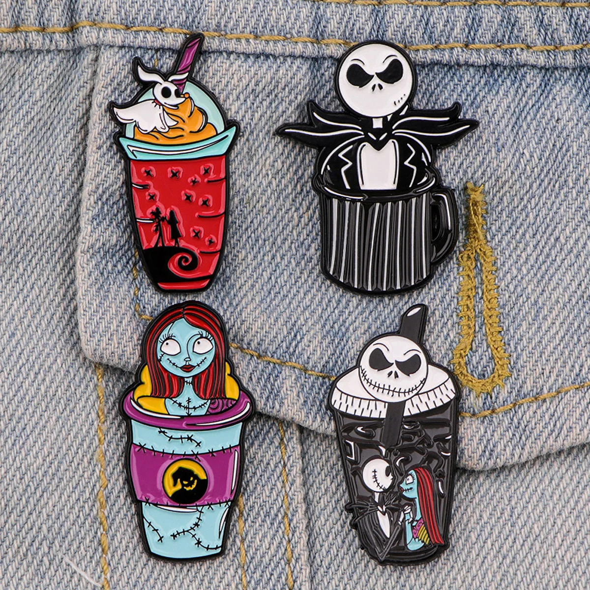 Christmas Horror Movies Pins Anime Badges Brooches for Clothing Enamel Pin Woman's Badge Jewelry Accessories Gifts for Friends image 5