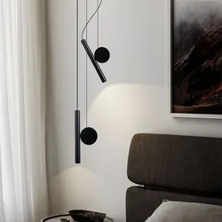 Modern LED Pendant Lamp Adjustable Cable For Bedside Living Room Aisle Study Chandelier Indoor Home Decor Light Fixture Luster