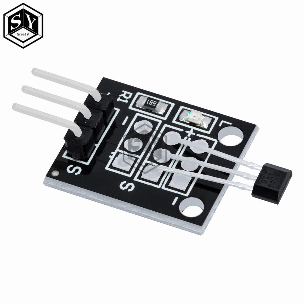 KY-003 A3144 Standard Hall Magnetic Sensor Module Works  Boards