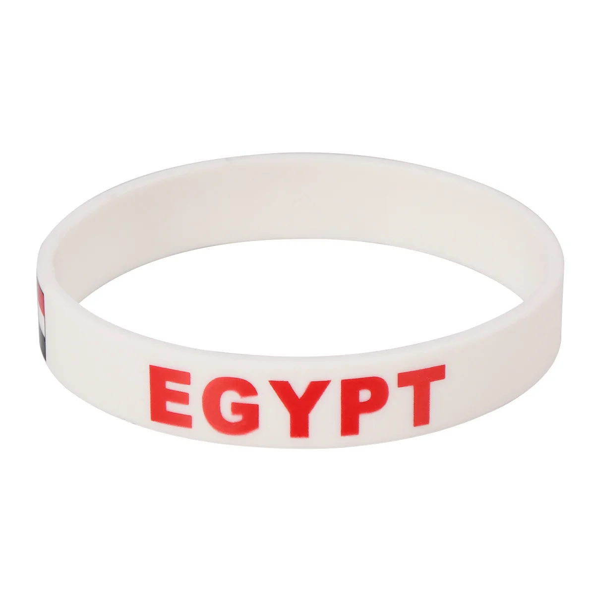 

6 pcs Silicone Wristband Country Flag Support Durable Soft Comfortable One Size Fits Most For Football Games International
