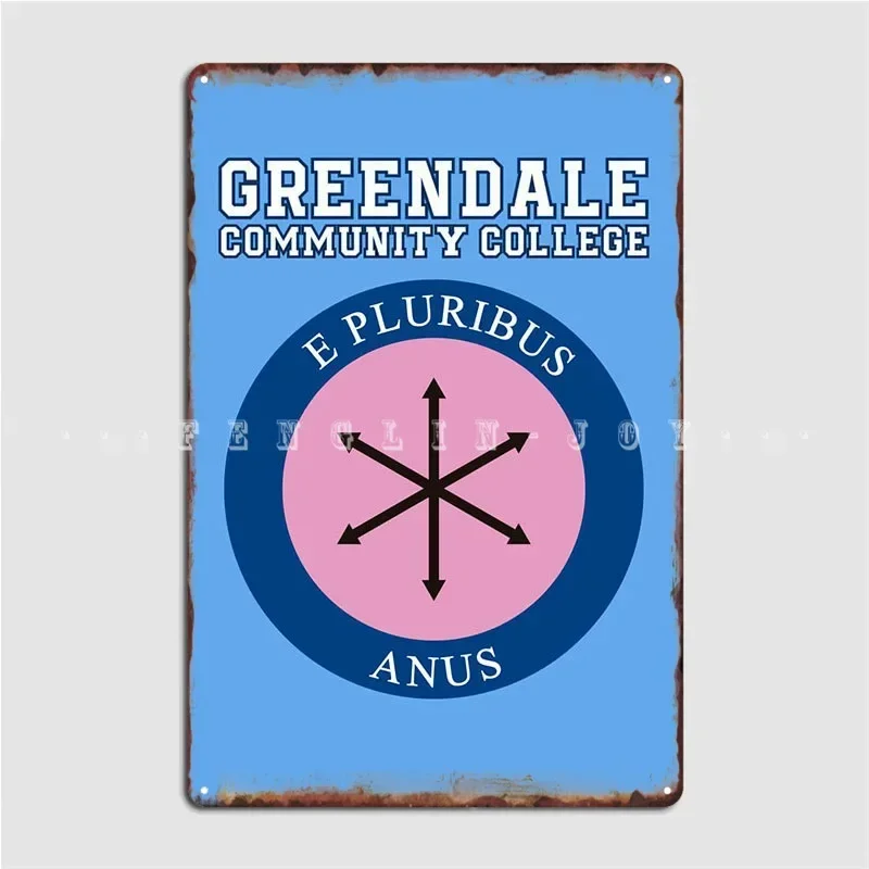 E Pluribus Anus ملصق لوحة معدنية حانة المرآب تصميم لوحات جدار حانة تين تسجيل الملصقات #1