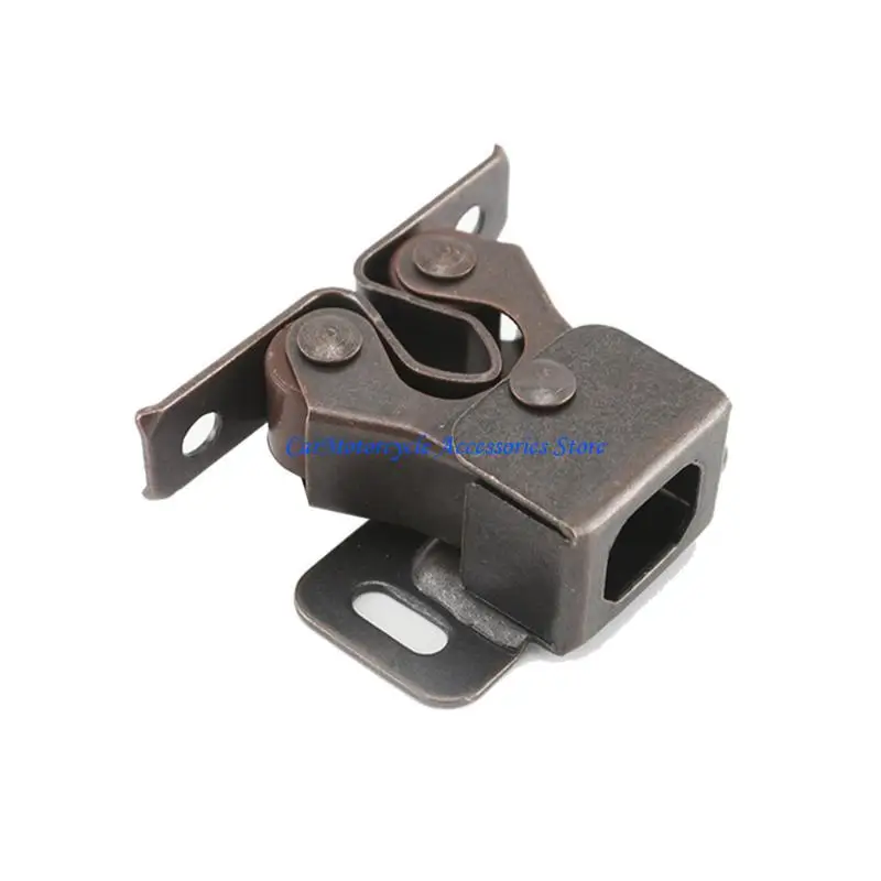 

P04d 10pcs Cabinet Practical Door Gugle Lock Double Roller Catch Lock