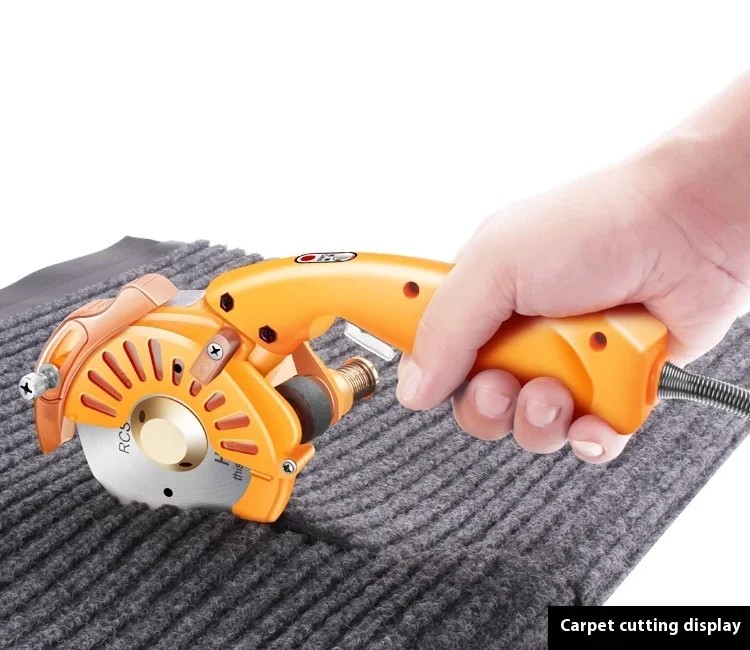 Industrielle Elektrische Schere Handheld Runde Klinge 220V Schneiden Tuch Maschine Stille Servo Direkt Antrieb Elektrische Runde Messer – Detail 8