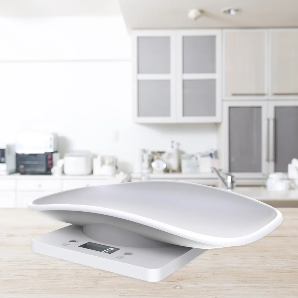 مقياس الحيوانات الأليفة الرقمي متعدد الوظائف مقياس الحيوانات الصغيرة جرام الوزن بحد أقصى 22 رطل مقياس المطبخ لجرو هريرة الهامستر القنفذ الغذاء