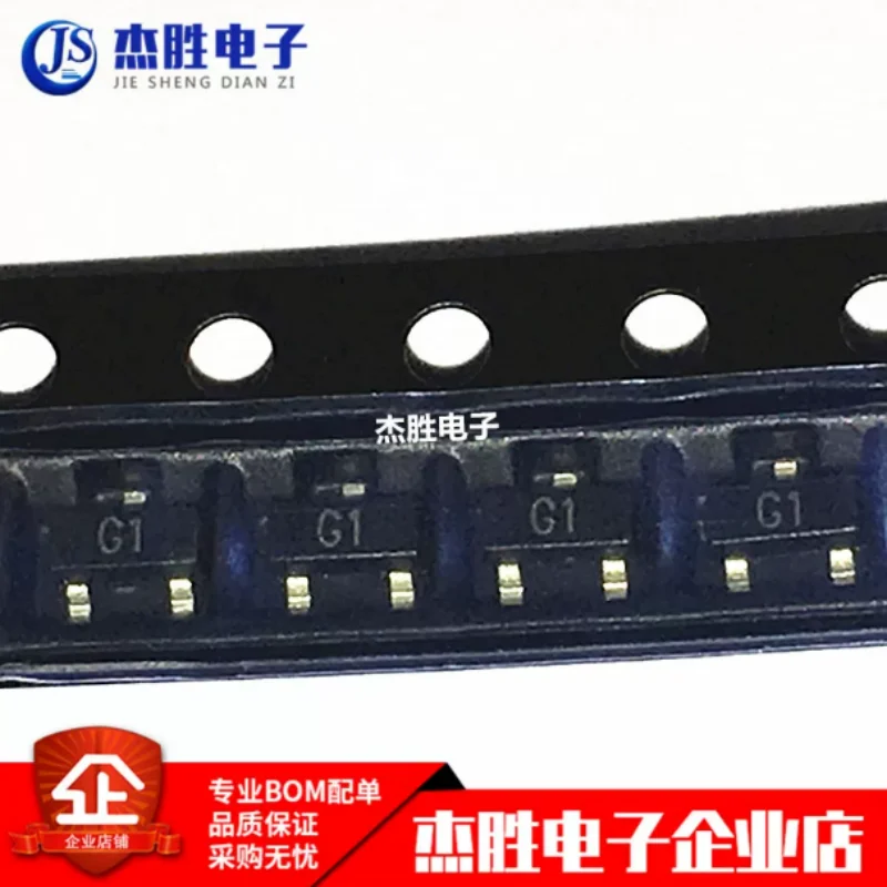 Brand new 2N5551 MMBT5551LT1G silk screen G1 SOT23 surface mount transistor