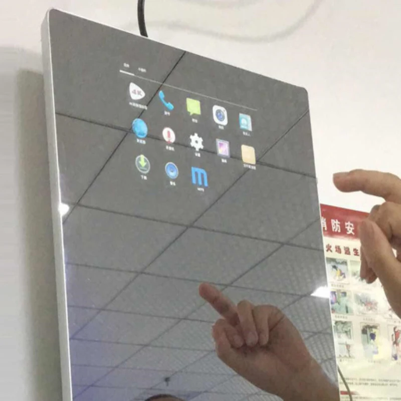 Magic Mirror All-in-one Advertising Machine for Hotel Hall Artificial Intelligence Integrated Camera Develop Films Mirror