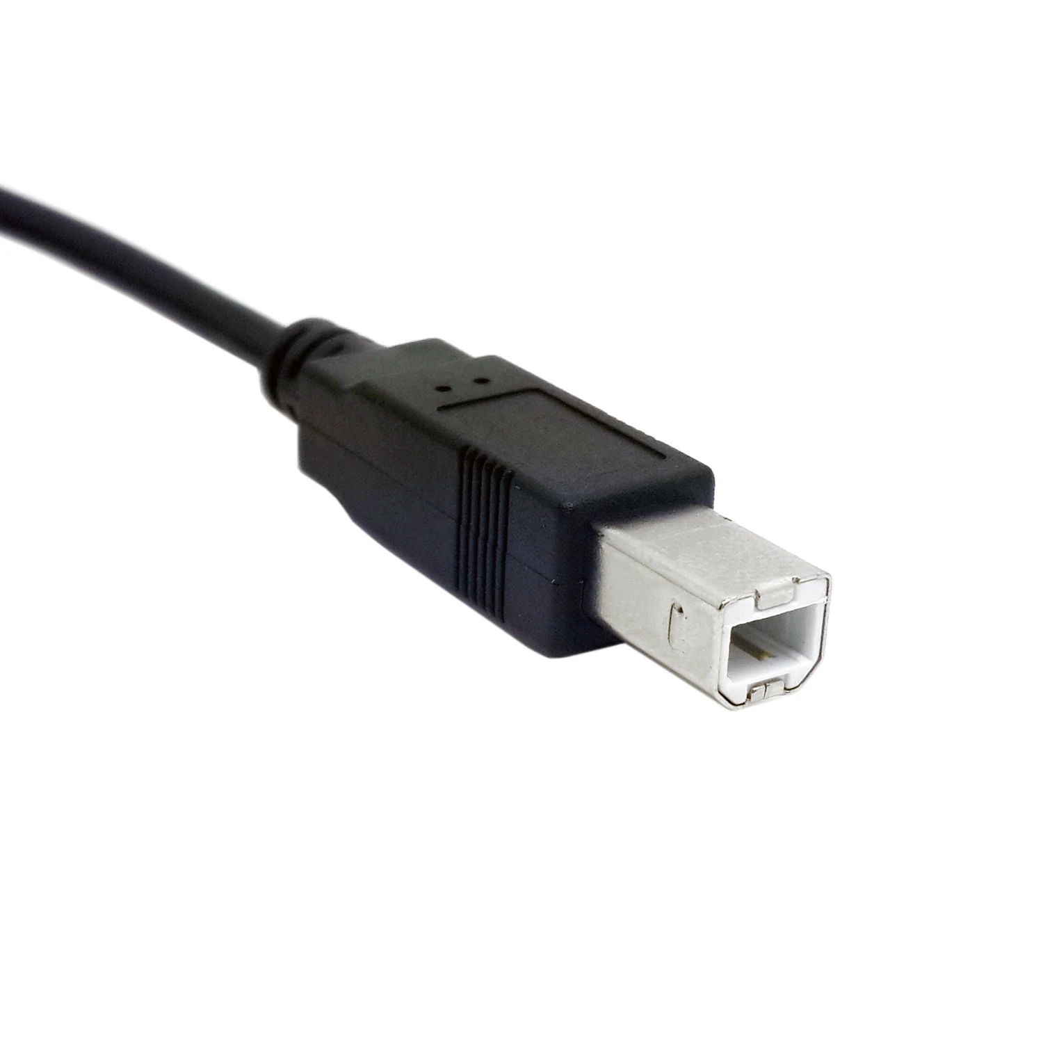 Cablecc-Cable Dual USB 2,0 macho a macho B estándar, Cable Y para impresora, escáner Y unidad de disco duro externo, 80cm