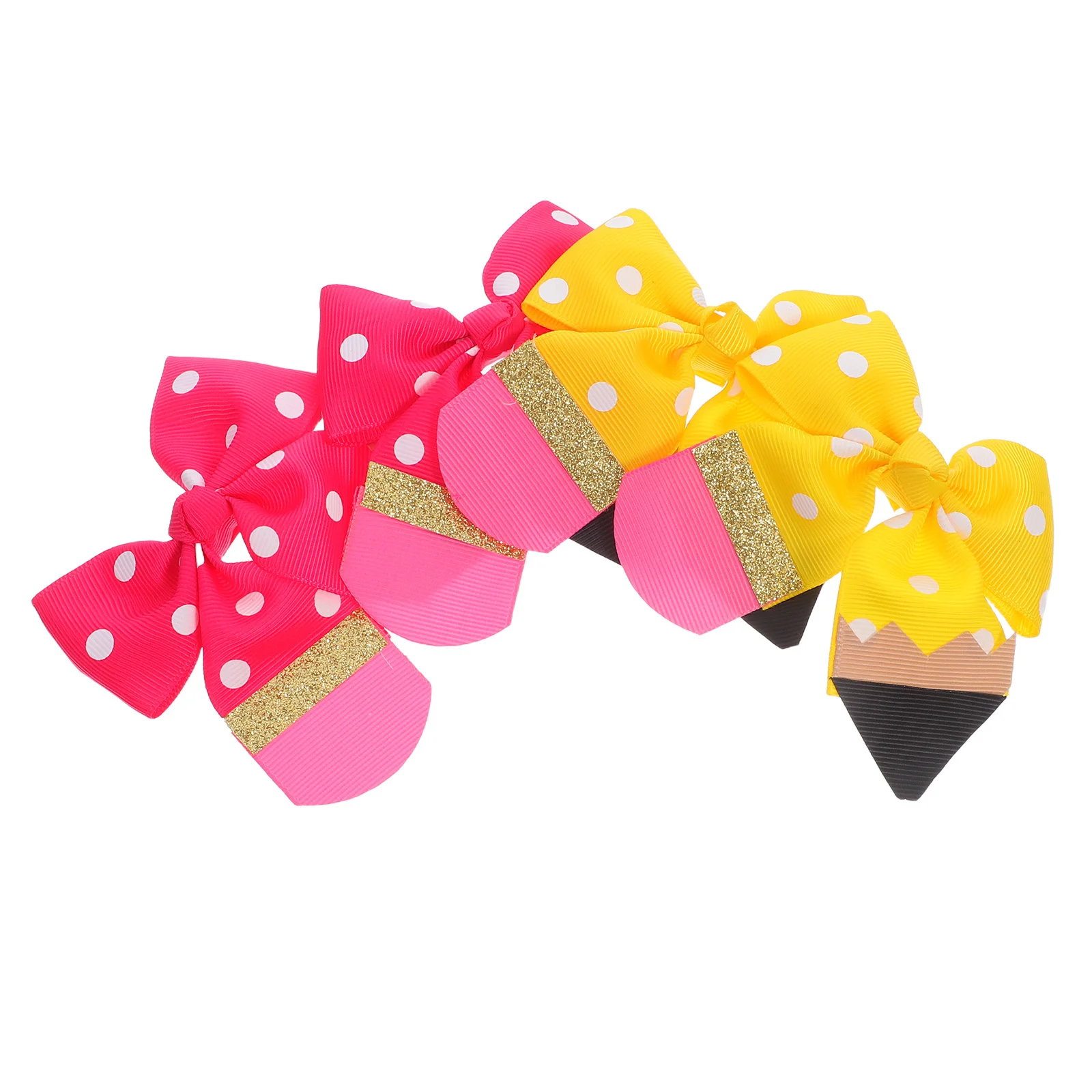 

Children'S Hair Clips Large Bowknot Ribbon Barrettes For Baby Girls Fashion Hair Bows Accessories For Toddler Back To