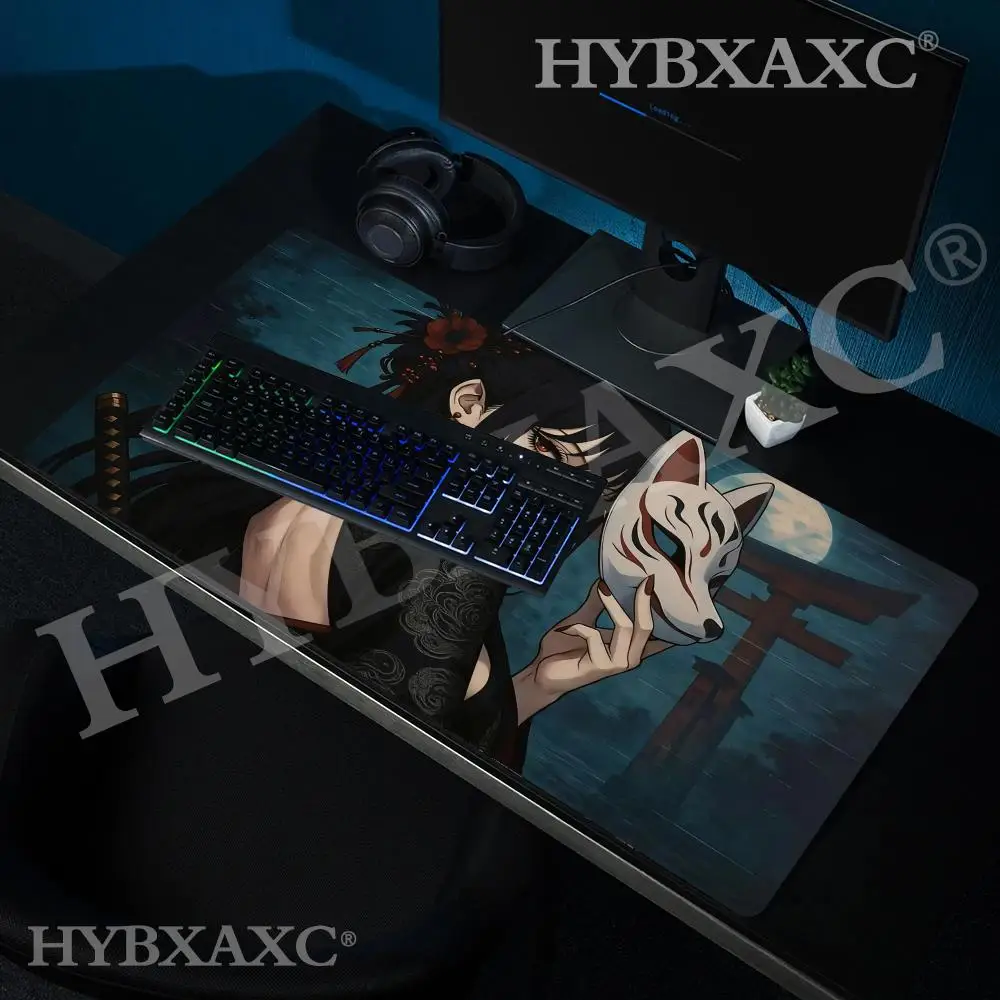 

HYBXAXC Japanese Anime Girl Magic Party Game Mat Durable Rubber for MTG&TCG Games Mouse Pad Offices Desk Mats Friendly Design