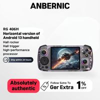 ANBERNIC RG406H Retro Handheld Game RG 406H Video Player Console 4Inch HD Screen Android 13 Bluetooth WIFI 8G+128G PSP PS2 512G