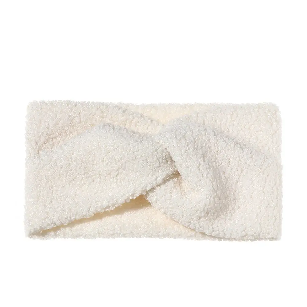 

Fashion Autumn Winter Hair Accessories Ladies Cashmere Turban Warmer Turbans Twisted Knot Headband Cross Hairband