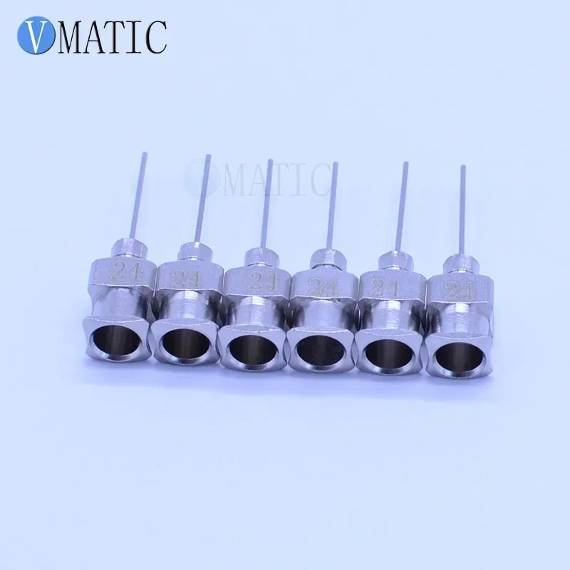 Frete grátis 12 peças agulhas de aço inoxidável 24g de comprimento da ponta de 0,5 polegadas