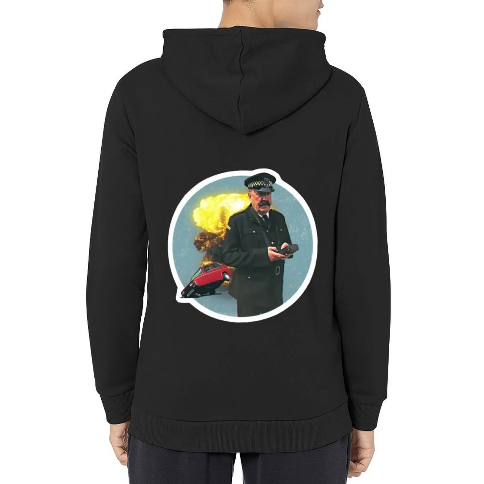 

french Cop Jeremy TG Merchandise - Hoodie men clothing blouse men's sweat-shirt fashion men hoodie men
