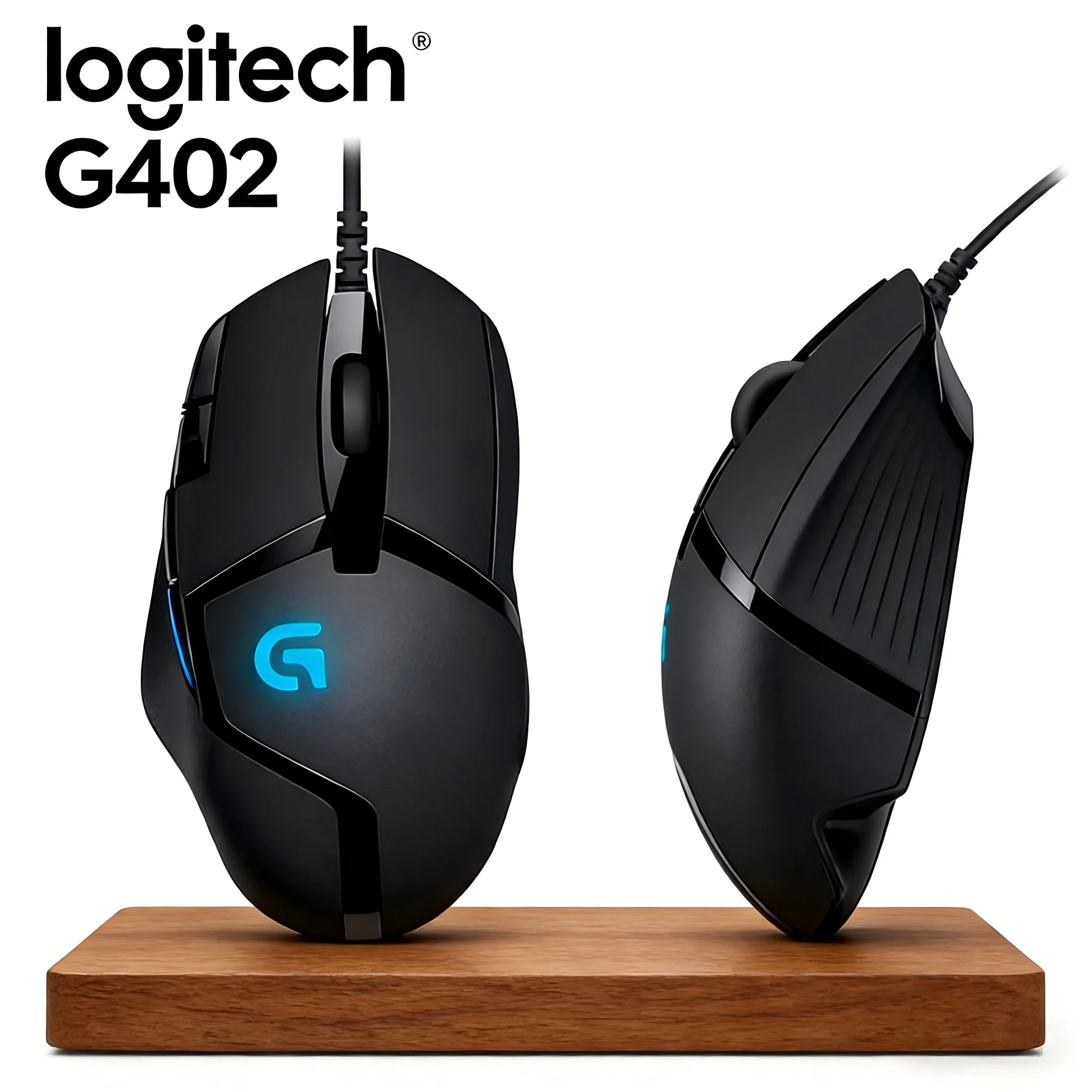 

Logitech G402 Hyperion Fury | Dust-Resistant Switches, Low Maintenance