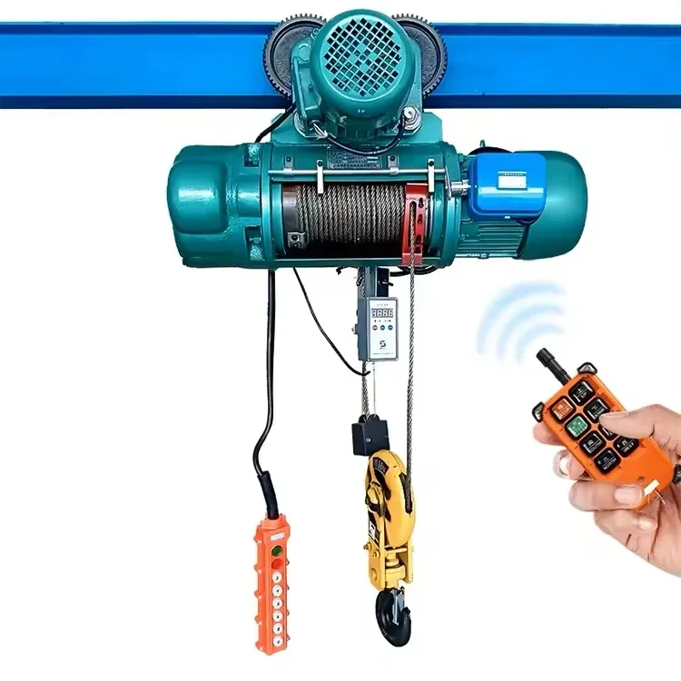 

On hot sale 220V small crane, building electric hoist, 1/2 ton lifting small lifting hoist