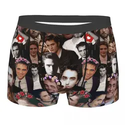 Men Robert Pattinson Underwear The Twilight Saga Movie Edward Sexy Boxer Shorts Panties Male Breathable Underpants