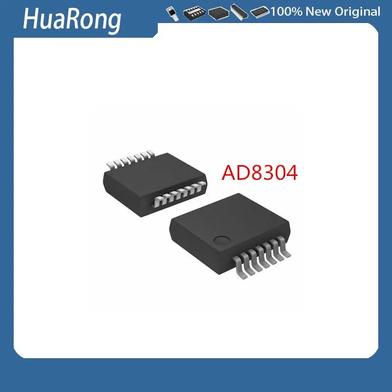 2PCS/LOT    PIC16LF1824-I/ST   MCP2221   MCP3004 -I/ST    TSSOP-14   AD8304    AD8304ARUZ    SSOP-14