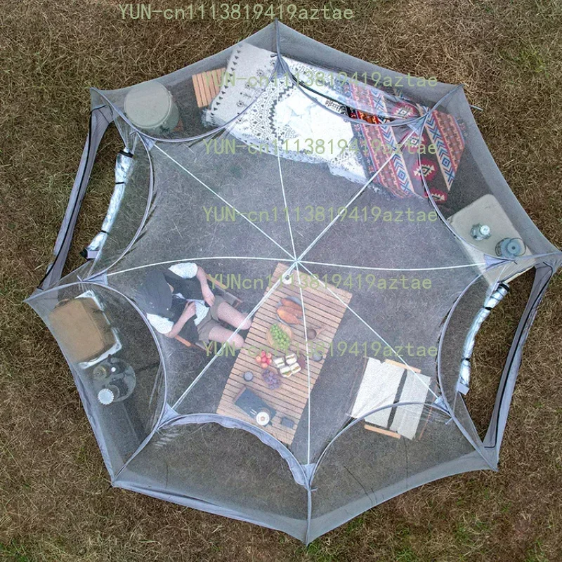 Outdoor Transparent Camping Tent 4-8 Person Star Dome Tent Portable Spherical Tents 360 Degree Panoramic Tent for Party,BBQ