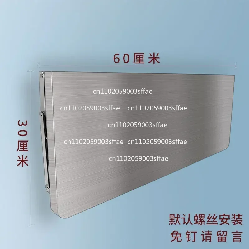 

Настенный складной стол из нержавеющей стали 304, бытовая кухонная стойка для резки, настенный подвесной стол