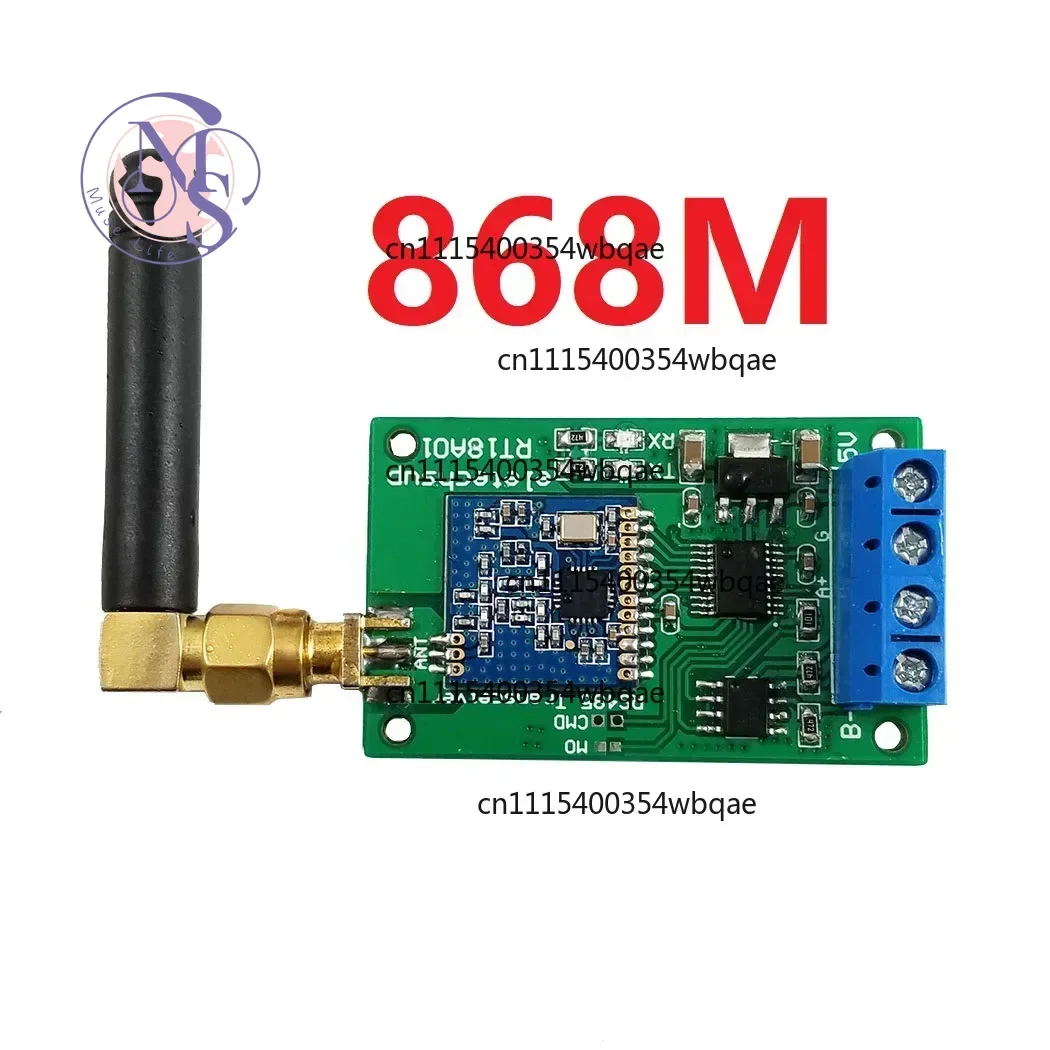 ZOCI-FOR-RS485 Wireless Transceiver Repeater Module 433M 868M FSK UHF Master Slave Control, Replacement Parts