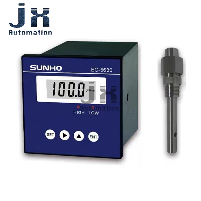 SUNHO EC-5630 جهاز مراقبة/جهاز تحكم ذكي في الموصلية عبر الإنترنت مع مسبار مراقبة لمعالجة المياه