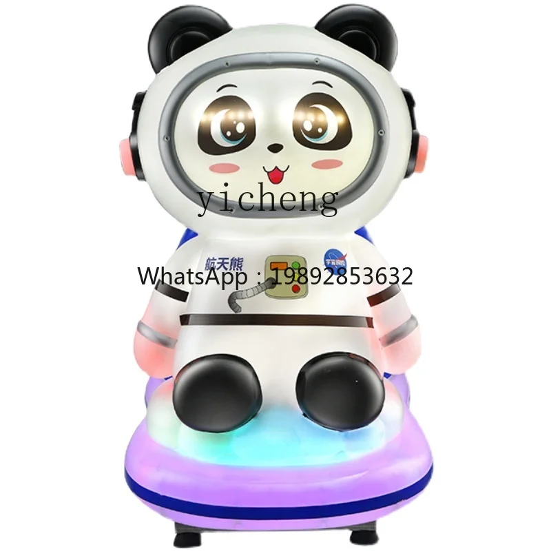 Elektryczny automat do zabawy dla dzieci na monety, zabawka dla dzieci, do użytku komercyjnego w supermarketach, do drzwi, do domu, popularny w internecie, Kosmiczny Niedźwiedź