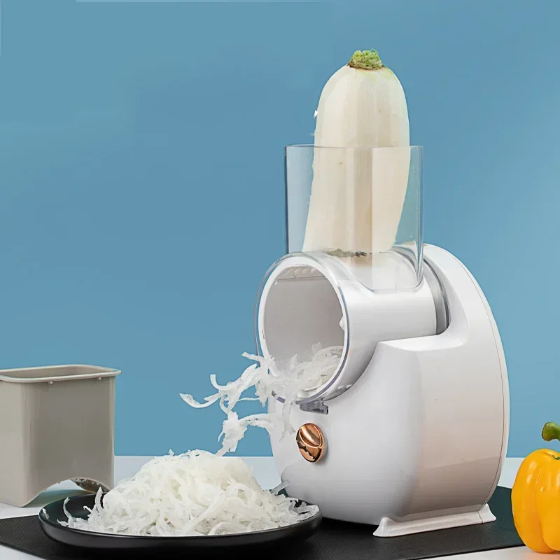 Multifunctional Vegetable Cutter 1PC Home Kitchen Electric Vegetable Cutter Vegetable Slicer Shredder Automatic