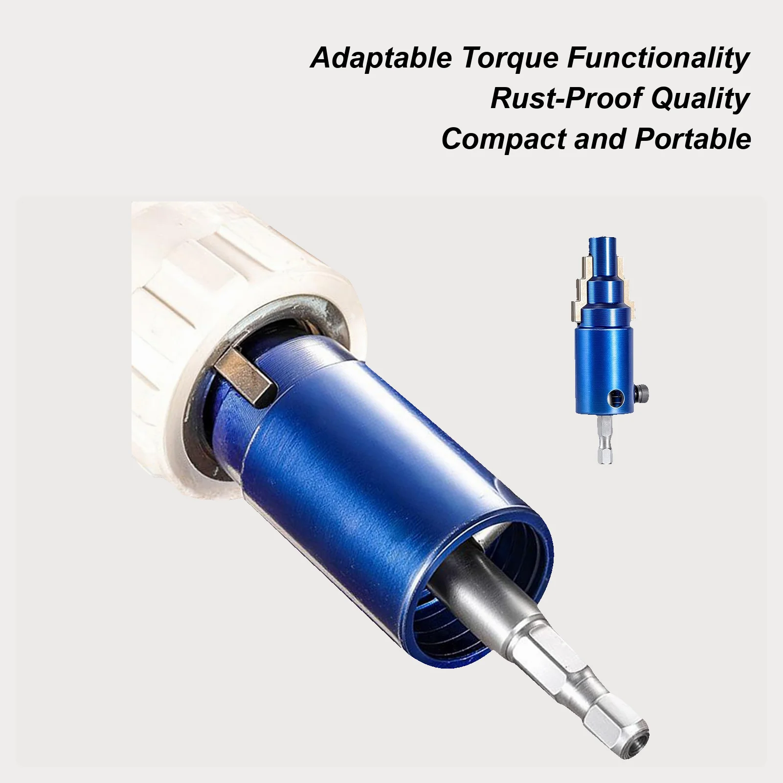 

Очищенный экстрактор болтов, экстрактор сломанной резьбы клапана, подходит для трубки 1/2 дюйма, 3/4 дюйма, 1 дюйм, сверхмощный сменный прибор для дрели, сантехники, душа