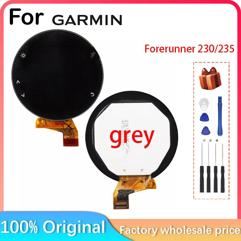 For Garmin Forerunner 230/ 235 GPS Watch LCD Screen Parts Replacement Repair Use