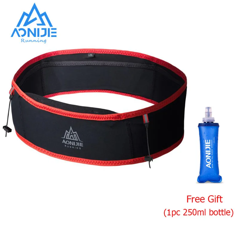 

AONIJIE W938S Slim Jogging Running Waist Belt Bag Pack Travel Money Trail Marathon Gym Workout Fitness 6.9" Mobile Phone Holder