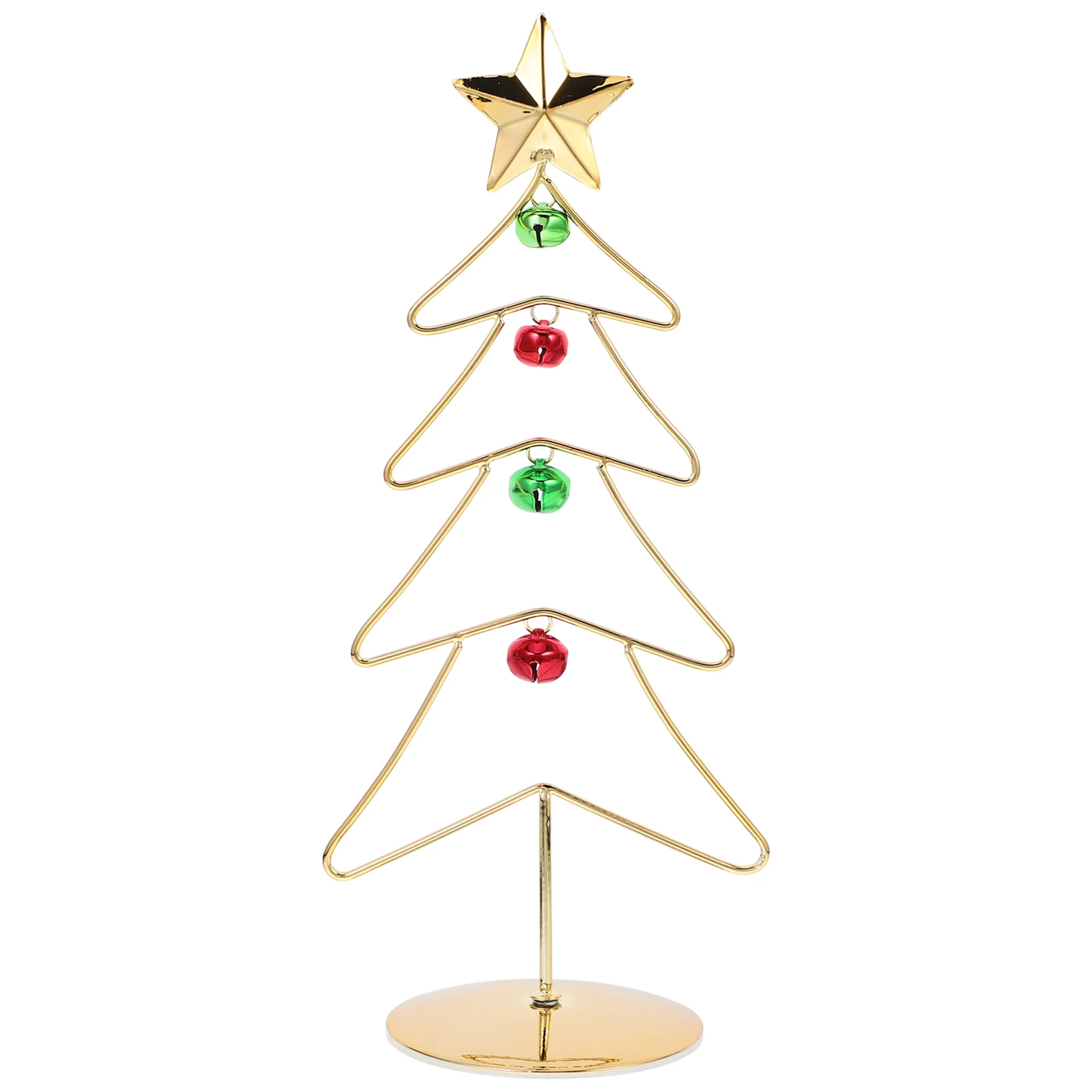 

Desktop Christmas Tree Decorations Dinner Table Artificial Display Figurine Iron Wrought Ornament Stand